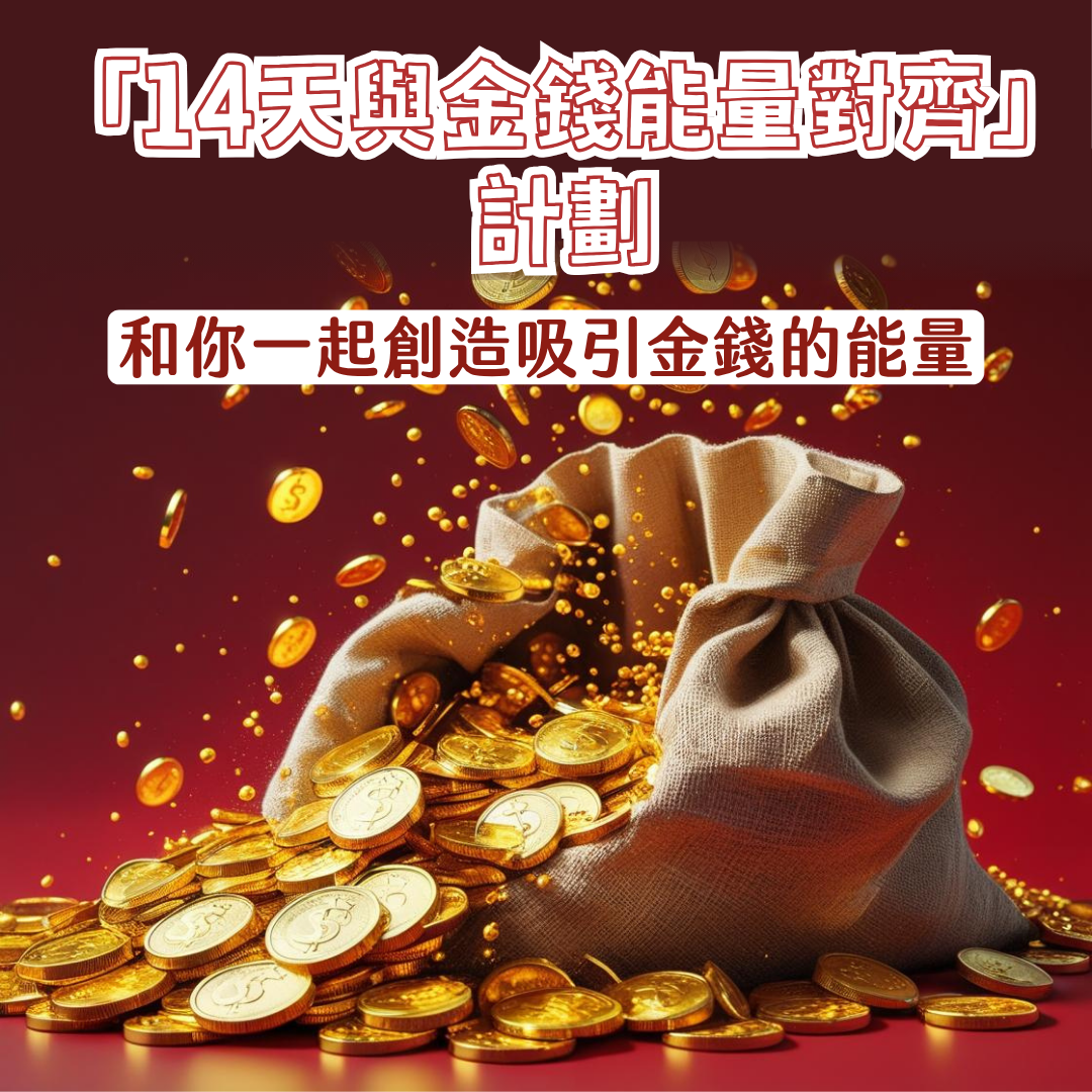「14天與金錢能量對齊」飛升群（8月28日開始！）