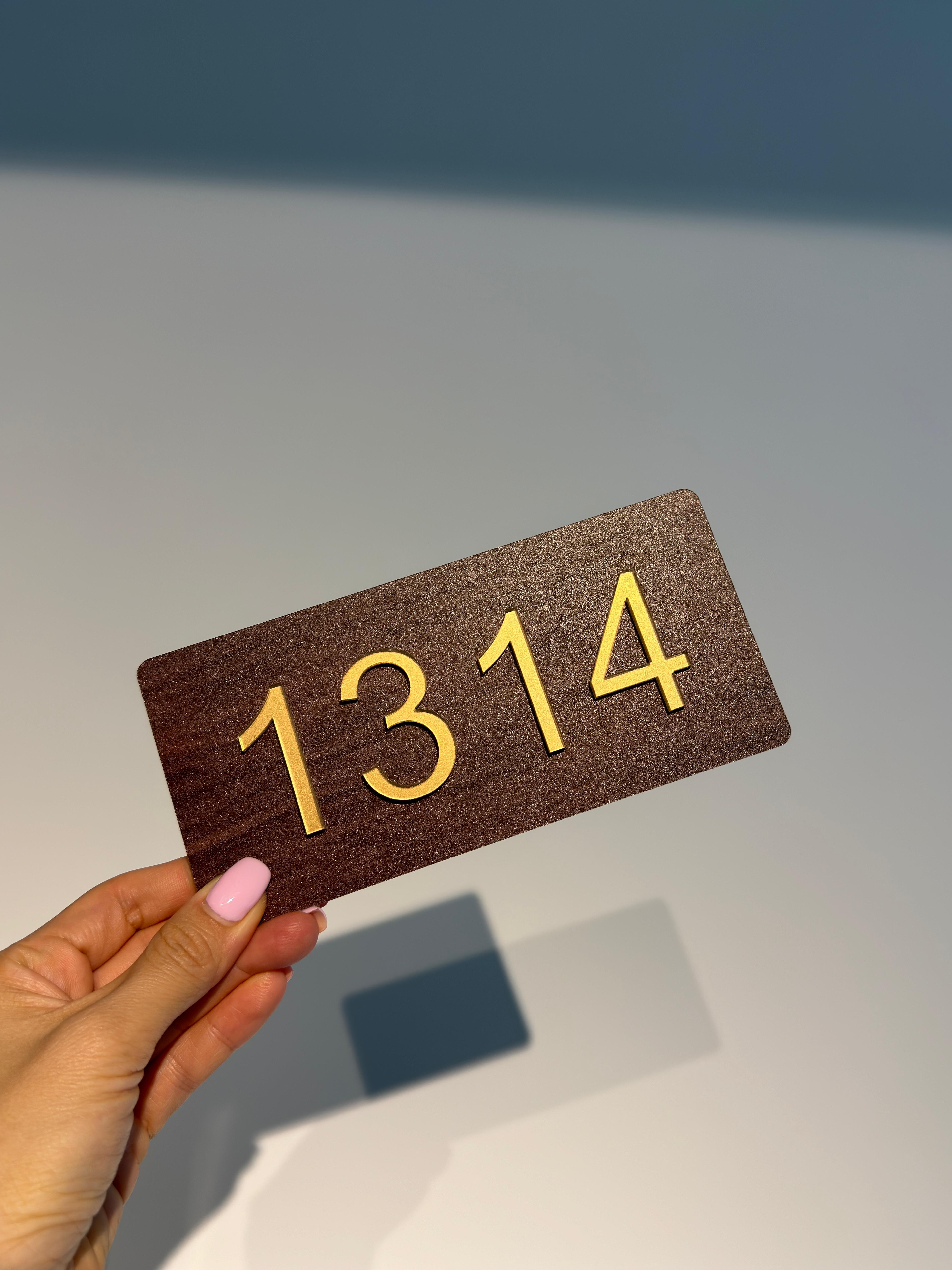 [Digital Energy] Lucky House Numbers