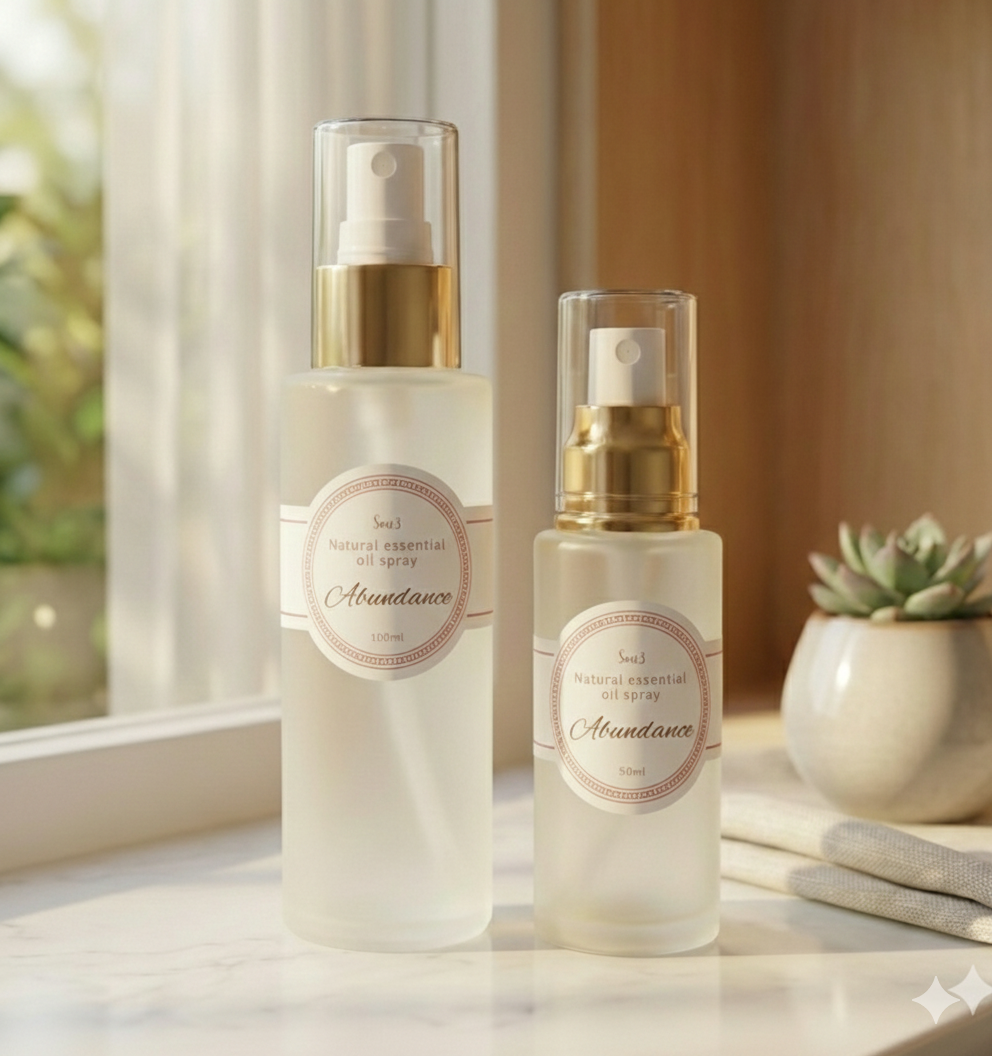 [Natural essential oil spray] Abundance money energy energy spray