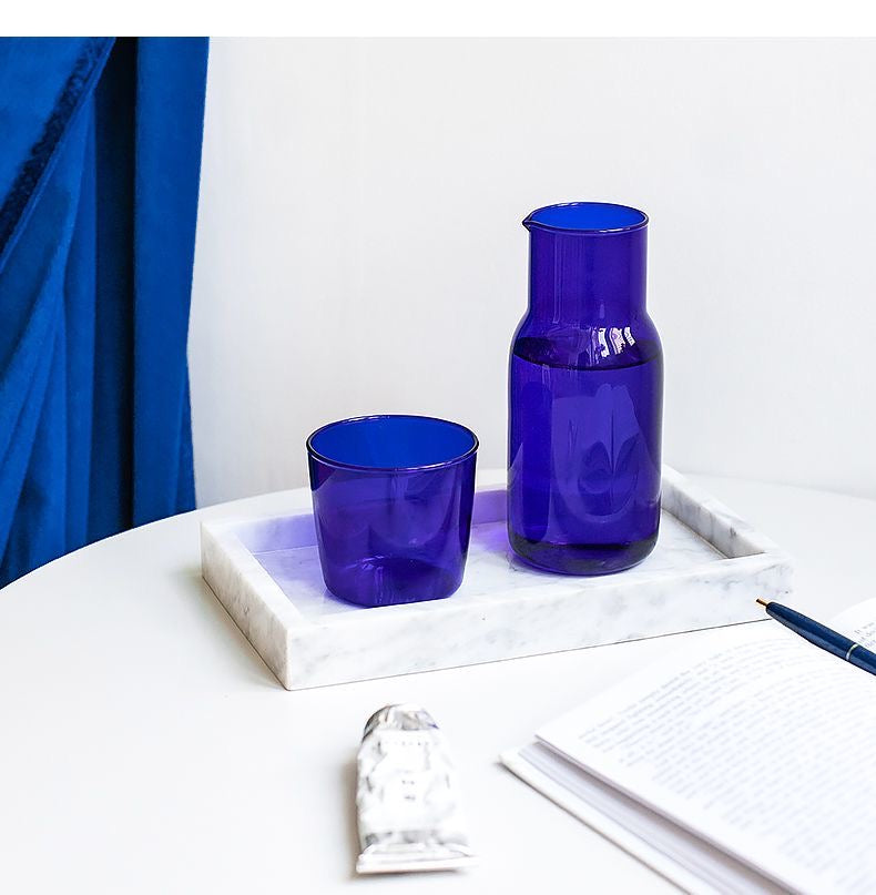 [Aura Enhanced Version] Zero Limit Ice Blue Water Bottle Set (Water Bottle + Water Cup) - 550ml