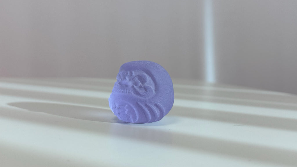 紫琉璃達摩｜守護智慧，招財轉運，貴人自來