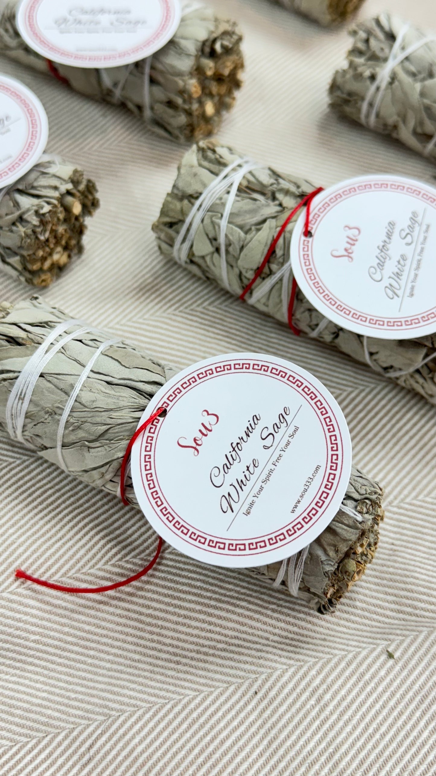 CALIFORNIAN WHITE SAGE, USA | Purifies negative energy