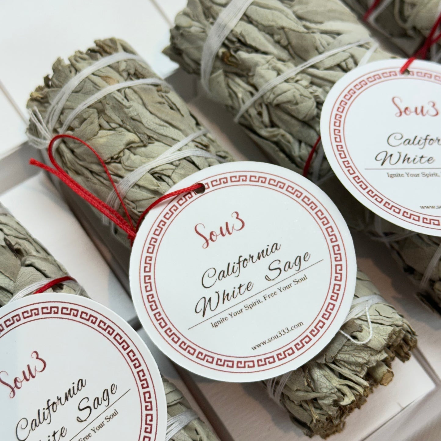 CALIFORNIAN WHITE SAGE, USA | Purifies negative energy